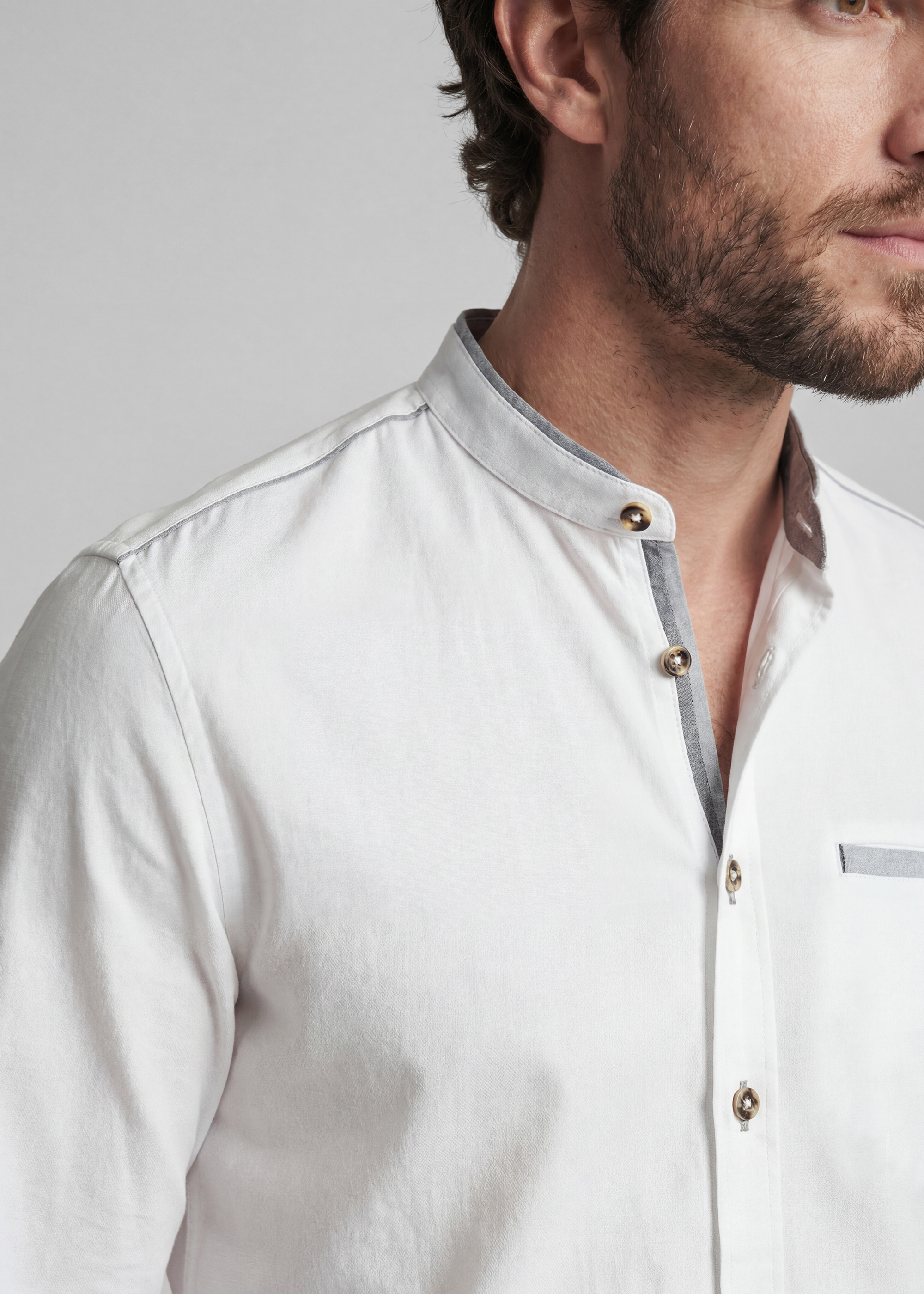 Fuchstal-Hemd LA Slim Fit