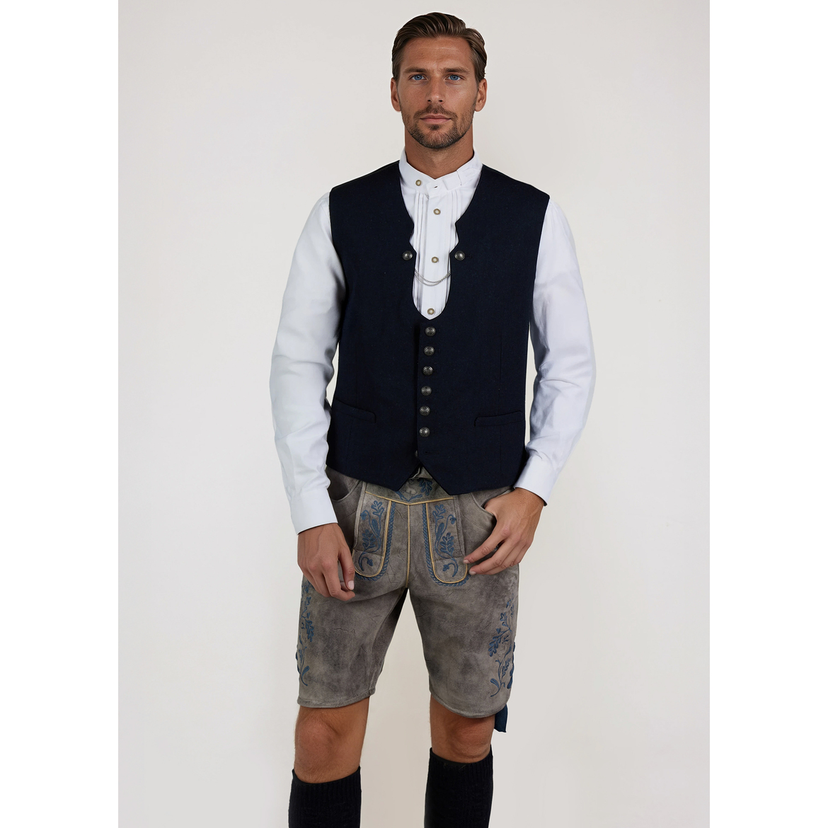 Spieth&Wensky Herren Herren Dunkelblau Größe 54