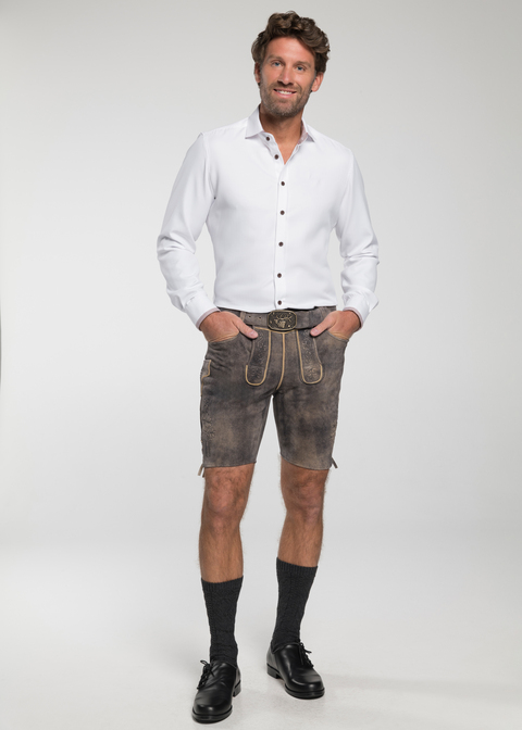 Gottlieb-Lederhose H/Hi-Gürtel