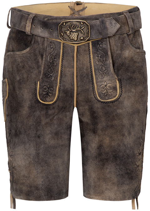 Gottlieb-Lederhose H/Hi-Gürtel