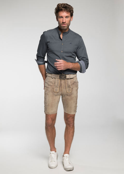 Grafenau-Lederhose H/Hi-Gürtel