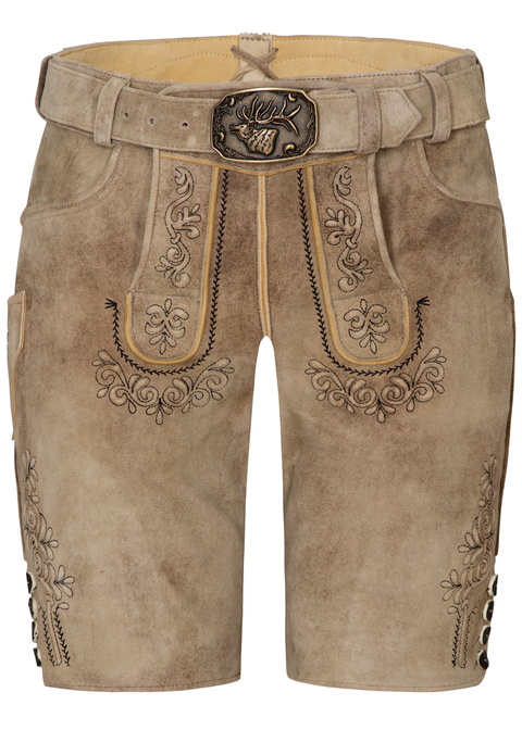 Grafenau-Lederhose H/Hi-Gürtel