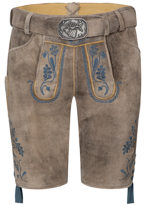 Garvin-Lederhose H/Hi-Gürtel