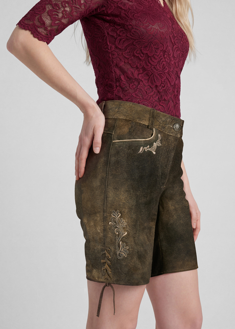 Glenda-Lederhose D