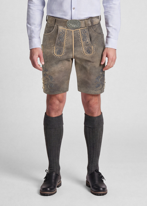 Klamml-Lederhose H Hi-Gü