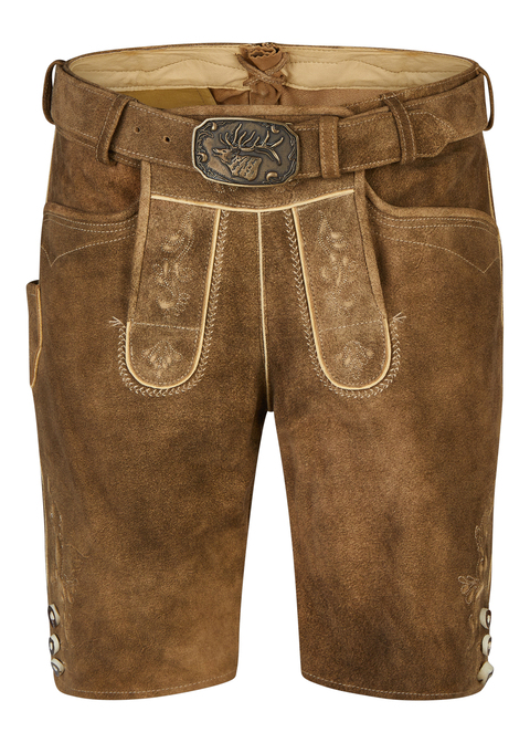 Rampoldi-Lederhose H/Hi-Gü