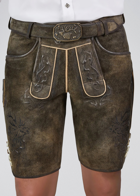 Wayen-Lederhose H/Hi-Gü