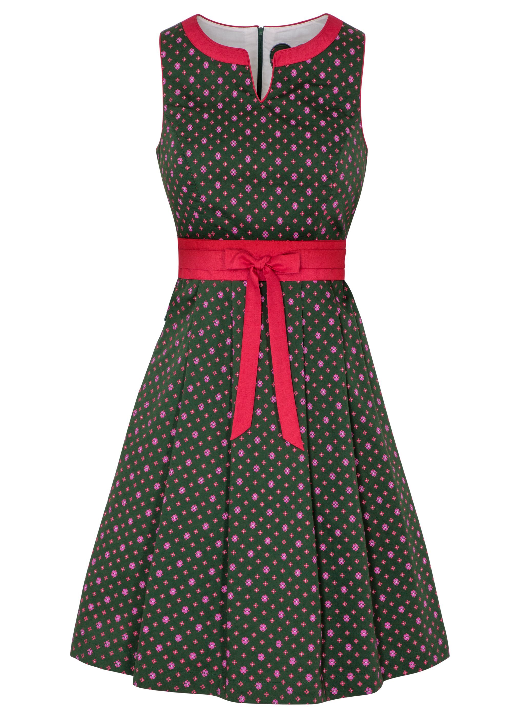 Aurelia-Kleid m. Gürtel in d,grün | Der offizielle Spieth & Wensky  Onlineshop