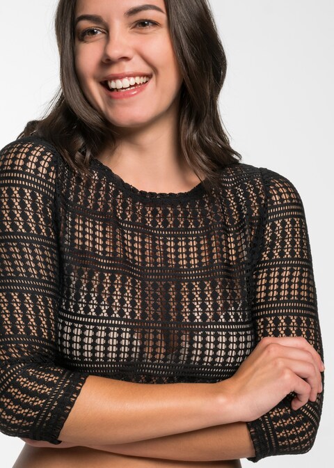 Dirndlbluse "Elster"